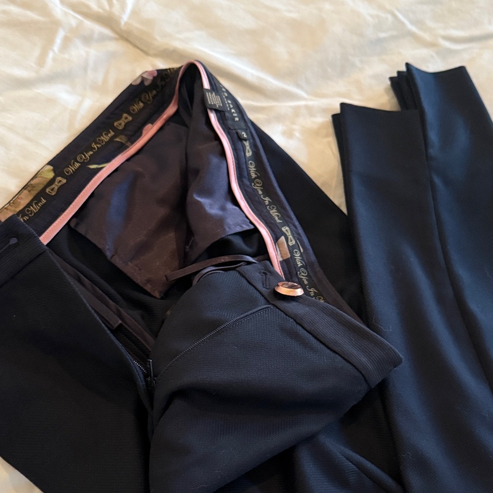 Ted Baker London Navy Women's Trousers